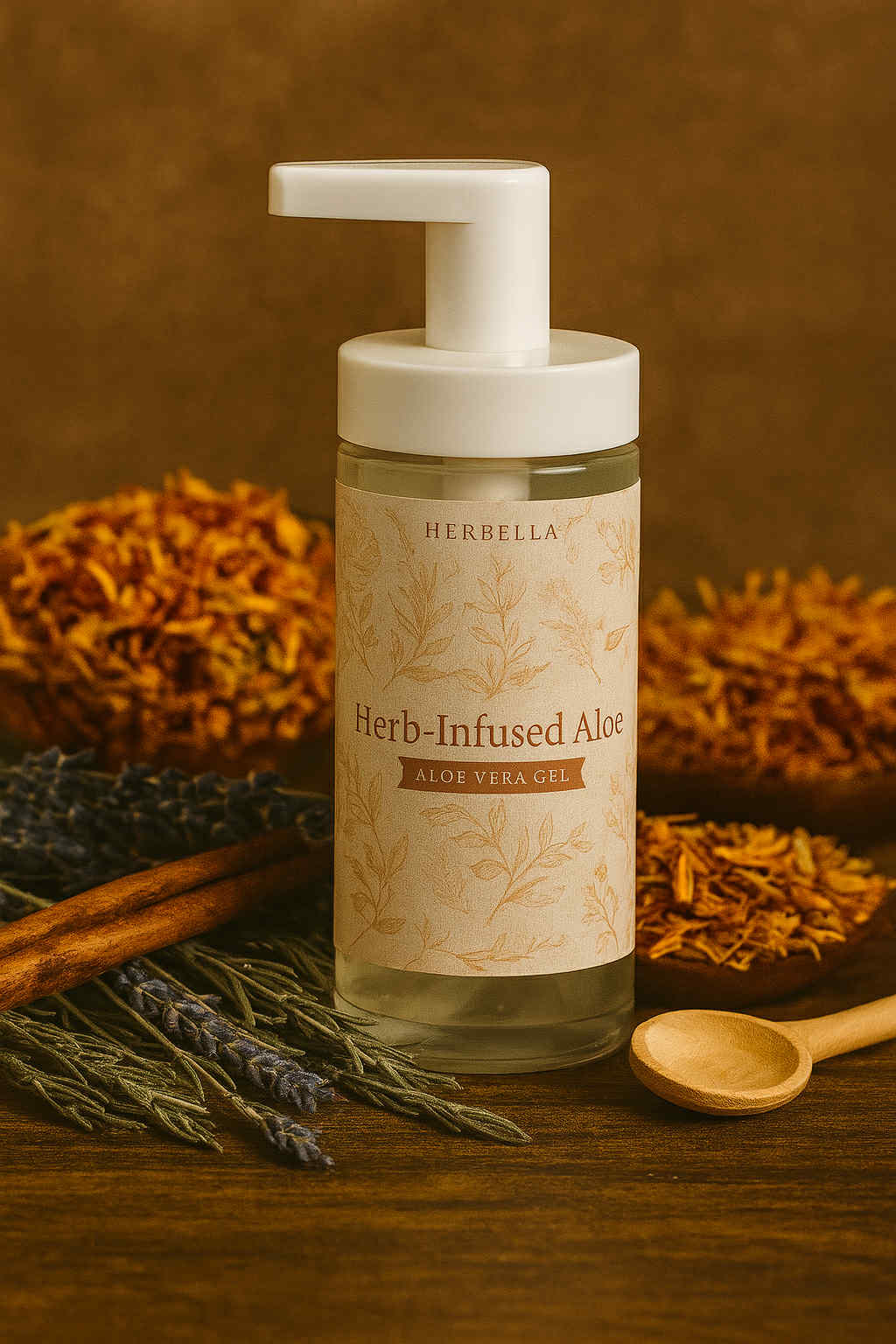 Herb Infused Aloe Vera Gel